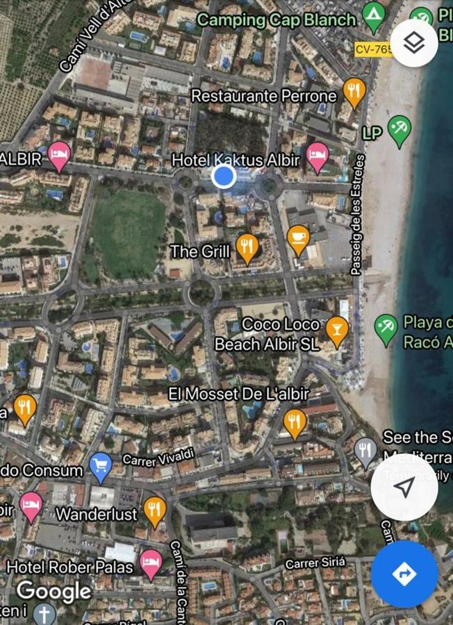 Bright Sunny Albir Beach Apartment El Albir Exterior foto